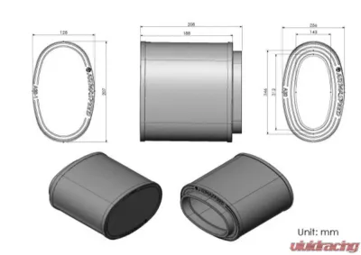 ARMASpeed Non-Woven Air Filter Mercedes-Benz AMG CLA45/S |  A45/ S - CS56-AR60070