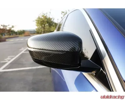 ARMASpeed Carbon Fiber Mirror Cover Trim Gloss Dry BMW G20 | G30 2017-2021 - 1CCBM15F24-A