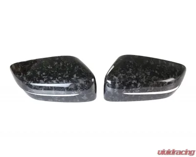 ARMASpeed Carbon Fiber Mirror Cover Trim Gloss Black Forged BMW G20 | G30 2017-2021 - 1CCBM15F242-A