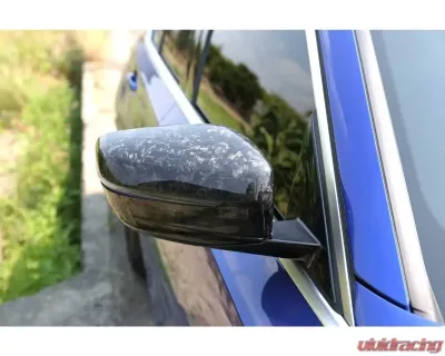 ARMASpeed Carbon Fiber Mirror Cover Trim Gloss Black Forged BMW G20 | G30 2017-2021 - 1CCBM15F242-A