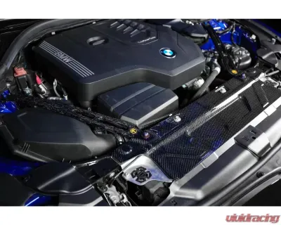 ARMASpeed Forged Carbon Fiber Strut Bars w/ 3K Radiator Cooling Plate BMW G20 | G21 2019-2021 - 1CCBM52F24-C