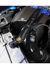 ARMASpeed Forged Carbon Fiber Strut Bars w/ 3K Radiator Cooling Plate BMW G20 | G21 2019-2021                                     - 1CCBM52F24-C - Image 4