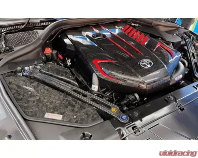 ARMASpeed 3K Carbon Fiber Intake Cover Toyota Supra A90  2020-2023 - ARMATYSA90-1