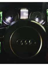 ARMASpeed Luminous Green Forged Carbon Paddle Shifter Audi R8 | RS3 | RS4 | RS5 | TTRS 2016+                                     - 1CCAD40G01-L - Image 2