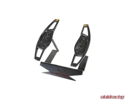ARMASpeed Black Forged Carbon Wheel Paddle Shifter Audi R8 | RS3 | RS4 | RS5 | TTRS 2016+ - 1CCAD40G01--