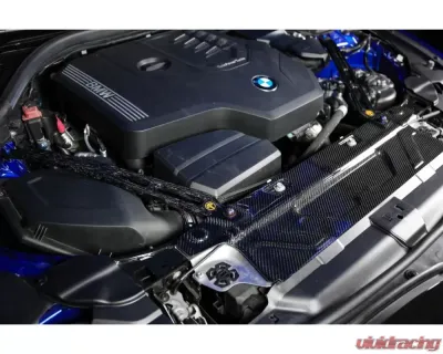 ARMASpeed Forged Carbon Strut Bar | Radiator Cooling Plate | Titanium Coating Screw BMW G20 2019+ - 1CCBM52F24-S