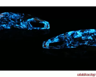 ARMASpeed Luminous Blue Forged Carbon Paddle Shifter Mercedes-Benz AMG LINE 2015+ - 1CCBZ40G01-B