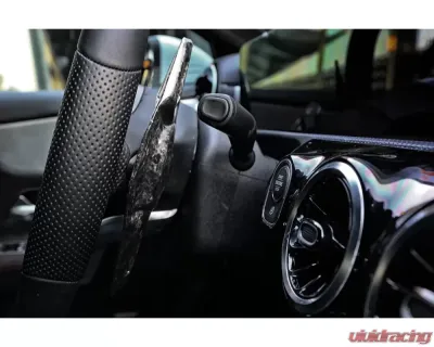ARMASpeed Black Gloss Forged Carbon Paddle Shifter Mercedes-Benz AMG LINE 2015+ - 1CCBZ40G01--
