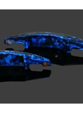 ARMASpeed Luminous Blue Forged Carbon Paddle Shifter Mercedes-Benz AMG LINE 2022                                     - 1CCBZ40G03-B - Image 2