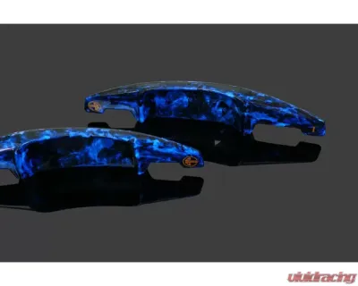 ARMASpeed Luminous Blue Forged Carbon Paddle Shifter Mercedes-Benz AMG LINE 2022 - 1CCBZ40G03-B