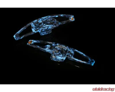 ARMASpeed Luminous Blue Forged Carbon Paddle Shifter Ford Focus | Kuga MK3 - 1CCFD40G01-B