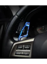 ARMASpeed Luminous Blue Subaru Forged Carbon Paddle Shifter Subaru 2012-2015                                     - 1CCSB40G01-B - Image 2