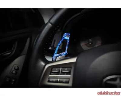 ARMASpeed Luminous Blue Subaru Forged Carbon Paddle Shifter Subaru 2012-2015 - 1CCSB40G01-B
