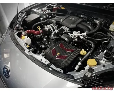 ARMASpeed Black | Red Carbon Fiber Cold Air Intake Toyota GR86 ZN8 | Subaru BRZ ZD8 2022 - ARMASBGR86-R