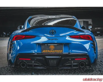 ARMASpeed Carbon Fiber Rear Diffuser Center and L/R Toyota Supra A90 MK5 2020-2024 - 1CCTY05B114S