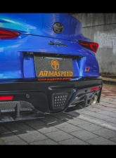 ARMASpeed Carbon Fiber Rear Diffuser Splitters Toyota Supra A90 MK5 2020-2024                                     - 1CCTY13B11-L/R - Image 3