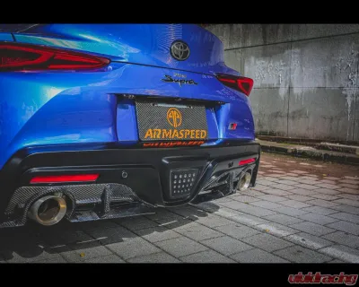 ARMASpeed Carbon Fiber Rear Diffuser Splitters Toyota Supra A90 MK5 2020-2024 - 1CCTY13B11-L/R
