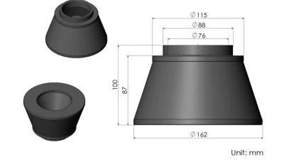 ARMASpeed Nonwoven Air Filter BMW E46 M52 |4 B25 | 30 | Hinda GK5                                     - CS56-AR60028 - Image 3