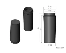 ARMASpeed Nonwoven Air Filter Mercedes-Benz AMG GT C190 | Porsche 997 GT3 | Audi RS5 B8 B8.5
