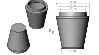 ARMASpeed Two Filters Nonwoven Air Filter BMW F82 M4 | F80 M3 | F87 M2C                                     - CS56-AR60045 - Image 3