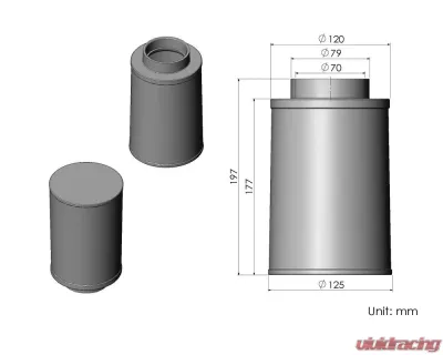 ARMASpeed Nonwoven Air Filter Ford Focus MK3 2.0T | Focus MK3.5 1.5T - CS56-AR60053
