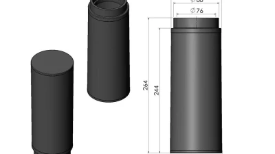 ARMASpeed Nonwoven Air Filter Carbon fiber Cold Air Intake Mercedes-Benz W205 C300 | W213 E300 (M264)                                     - CS56-AR60063 - Image 3