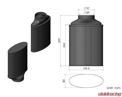 ARMASpeed Nonwoven Cone Air filter Mercedes-Benz AMG CLS 53| E53 W213 | GT 53 X290 - CS56-AR60064