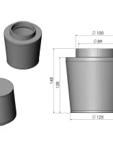 ARMASpeed Nonwoven Air Filter Honda Civic 10th gen 1.5T -AL | Ford Kuga 2.0                                     - CS56-AR60066 - Image 3