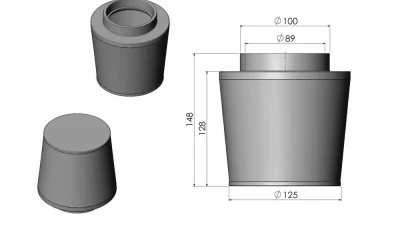ARMASpeed Nonwoven Air Filter Honda Civic 10th gen 1.5T -AL | Ford Kuga 2.0                                     - CS56-AR60066 - Image 3