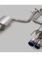Tom's Racing Full Titanium Tom's Barrel Exhaust System Lexus GS F                                     - 17400-TUL11 - Image 2