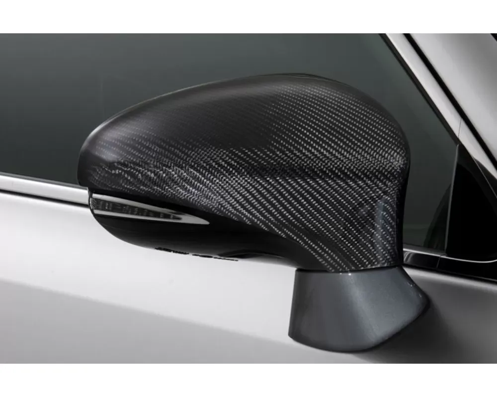Tom's Racing CFRP Clear Painted Carbon Door Mirror cover Lexus GS F - 87950-TUL10