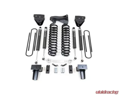ReadyLift 4'' Coil Spring Lift Kit w/ Falcon 1.1 Monotube Front/Rear Shocks & Front Track Bar Bracket - 49-27420