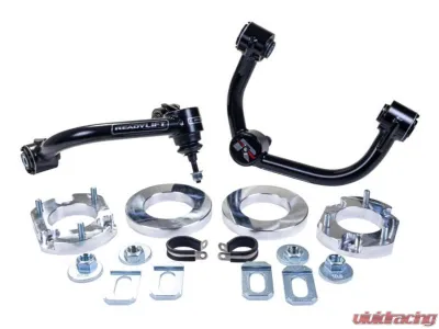 ReadyLift 3inch Front Lift Leveling Kit w/ Alignment Cams & Upper Control ArmsS - 66-21301