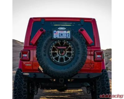 Rock Slide Engineering Black Aluminum EZ License Plate Mount - AC-EZ-LP