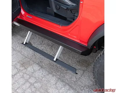Rock Slide Engineering Gen 3 Step Slider Driver Side Ford Bronco 2DR 2021+ - BD-SS-300-BR2D