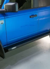 Rock Slide Engineering Gen 3 Step Slider Driver Side Ford Bronco 4DR 2021+                                     - BD-SS-300-BR4D - Image 4
