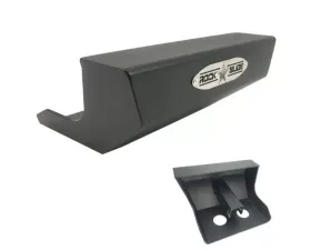 Rock Slide Engineering Black Steel Powdercoat Receiver Hitch Step Slider Jeep Wrangler 1987-2021