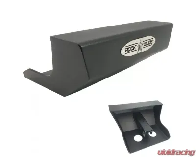 Rock Slide Engineering Black Steel Powdercoat Receiver Hitch Step Slider Jeep Wrangler 1987-2021 - AC-RH-SS