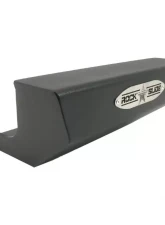 Rock Slide Engineering Black Steel Powdercoat Receiver Hitch Step Slider Jeep Wrangler 1987-2021                                     - AC-RH-SS - Image 2