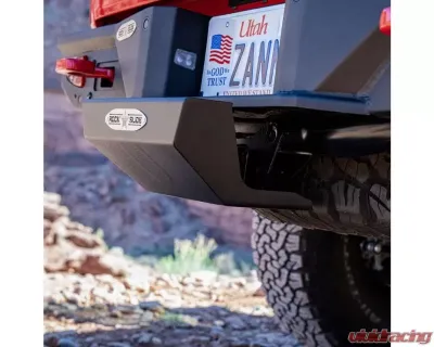 Rock Slide Engineering Black Steel Powdercoat Receiver Hitch Step Slider Jeep Wrangler 1987-2021 - AC-RH-SS