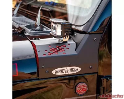 Rock Slide Engineering Lower Cowl LED Light Pod Brackets Jeep Wrangler JL | Gladiator JT 2018+ - AC-WS-200-JL