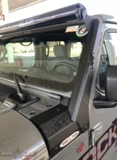 Rock Slide Engineering Lower Cowl LED Light Pod Brackets & Upper Bar Brackets Jeep Gladiator | Wrangler 2021+                                     - AC-WS-201-JL - Image 9