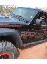 Rock Slide Engineering 3.0 Step Slider Skid Plate Jeep Wrangler JL 4 Door 2018+                                     - AX-SP-300-JL4 - Image 7