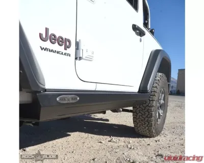 Rock Slide Engineering Passenger Side Sub Part Step Sliders 3rd Gen Jeep Wrangler JL 2 Door 2020-2023 - BD-SS-300-JL2P