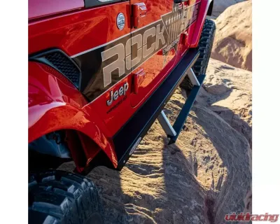 Rock Slide Engineering Passenger Side Sub Part Step Slider 3rd Gen Jeep Wrangler JL 4 Door 2020-2023 - BD-SS-300-JL4P