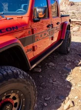 Rock Slide Engineering Step Slider Rear Extension 3rd Gen Jeep Gladiator JT 4 Door 2020-2023                                     - BD-SS-300-JT4E - Image 5