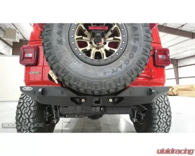 Rock Slide Engineering Rigid Series Shorty Rear Bumper Jeep Wrangler 2018-2020 - RB-F-200-JL