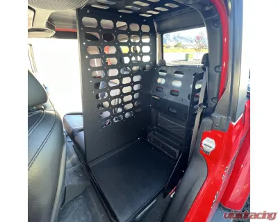 Rock Slide Engineering Rear Seat Cargo Rack Jeep JT Gladiator 2020-2023 - AC-RR-100-JT4