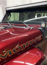 Rock Slide Engineering Lower Larger Cowl LED Light Pod Brackets and Upper Bar Brackets Jeep Gladiator | Wrangler 2021+                                     - AC-WS-211-JL - Image 10