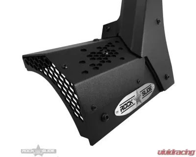 Rock Slide Engineering Lower Larger Cowl LED Light Pod Brackets and Upper Bar Brackets Jeep Gladiator | Wrangler 2021+ - AC-WS-211-JL